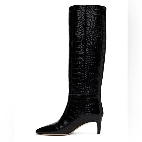 Like New - Paris Texas Black Stiletto 60 Tall Boots - Picture 4 of 7
